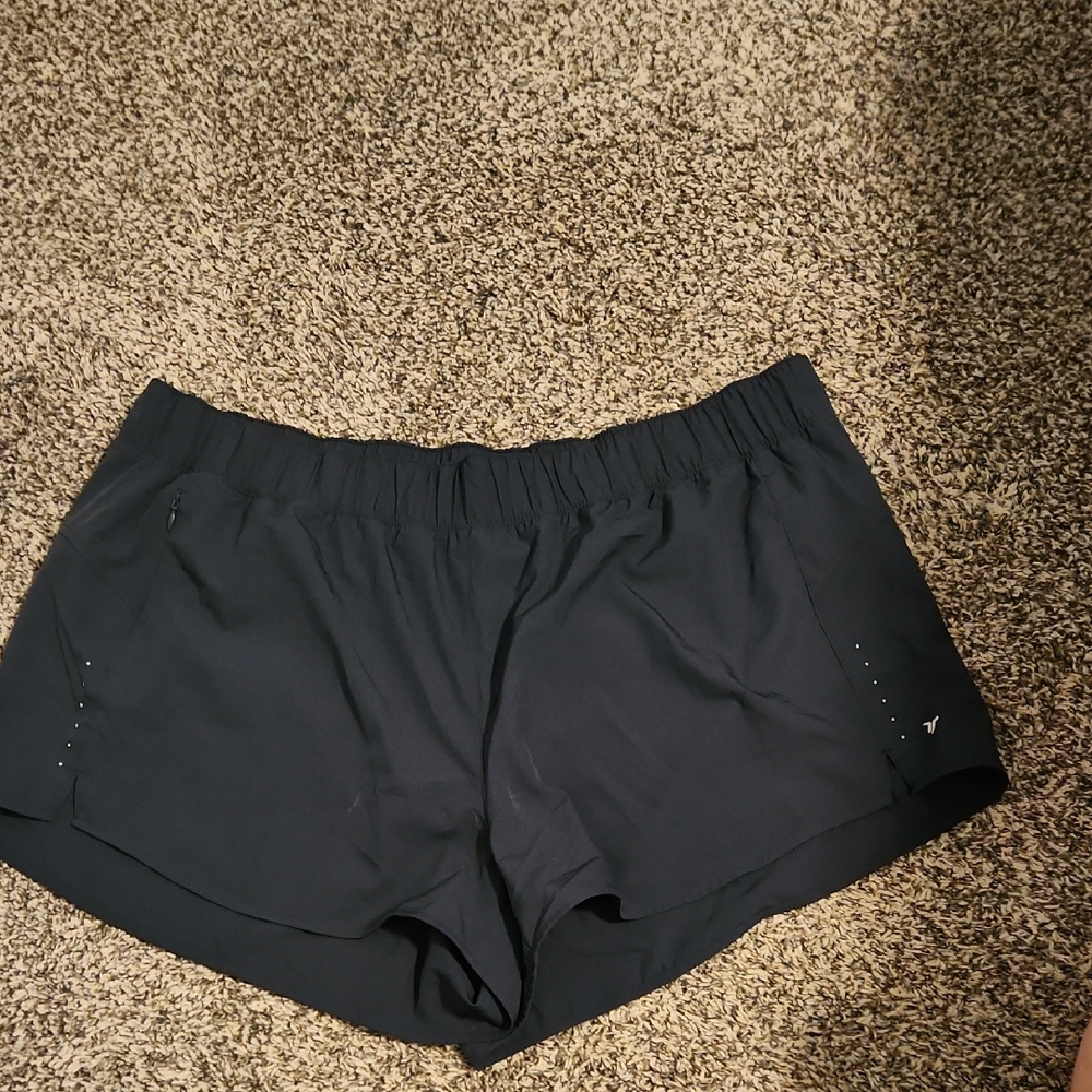 Old Navy Women's Navy Blue Athletic Shorts